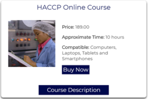 HACCP Online Course Image