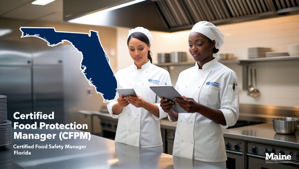 Florida Food Manager Certification ServSafe image